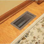 Home Impressions 4 In. x 10 In. Brown Steel Floor Register Image 2