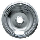 Range Kleen Electric 8" Style A Round Chrome Drip Pan Image 1