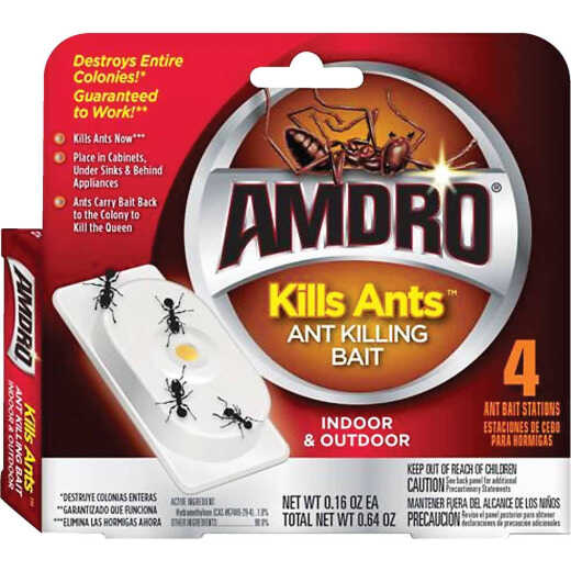 Amdro 0.64 Oz. Solid Ant Bait Station (4-Pack)