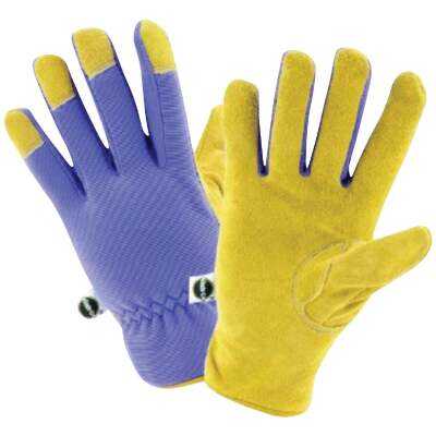 Miracle-Gro Women's Polyester Durable Protection Landscaping Gloves, Medium/Large 
