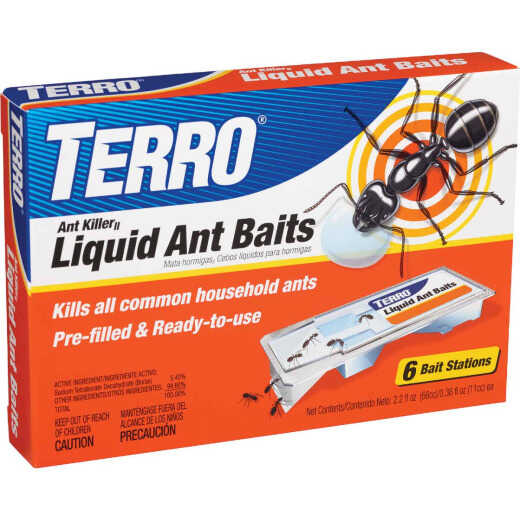 Terro 2.2 Oz. Liquid Ant Bait Station (6-Pack)