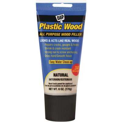 Dap Plastic Wood 6 Oz. Natural All Purpose Wood Filler